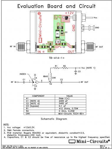 TB-414-1+ | Mini Circuits | Ответвитель