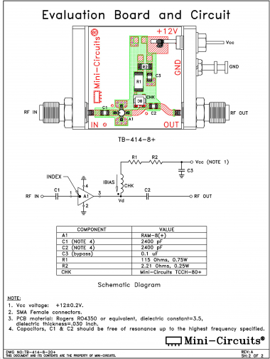 TB-414-8+ | Mini Circuits | Ответвитель