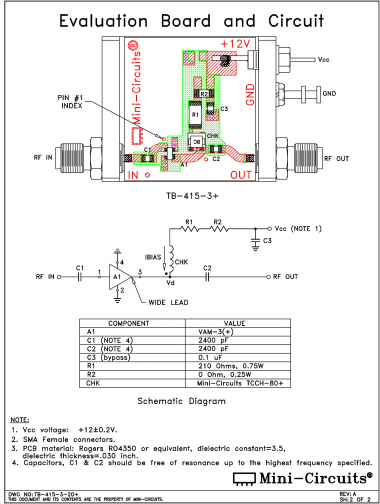 TB-415-3+ | Mini Circuits | Ответвитель