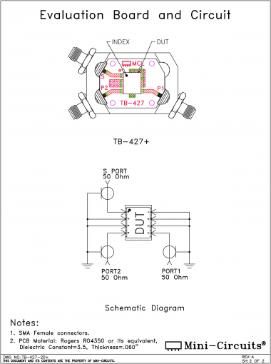 TB-427+ | Mini Circuits | Ответвитель