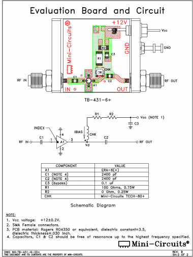TB-431-6+ | Mini Circuits | Ответвитель