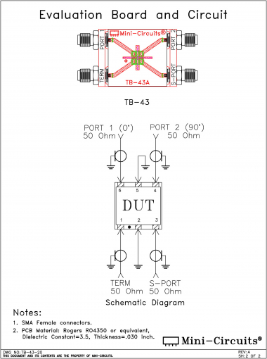 TB-43 | Mini Circuits | Ответвитель