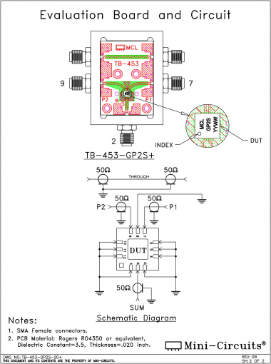 TB-453-GP2S+ | Mini Circuits | Ответвитель
