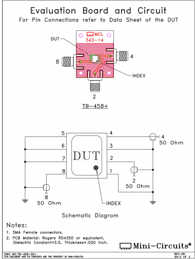 TB-458+ | Mini Circuits | Ответвитель