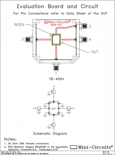 TB-459+ | Mini Circuits | Ответвитель