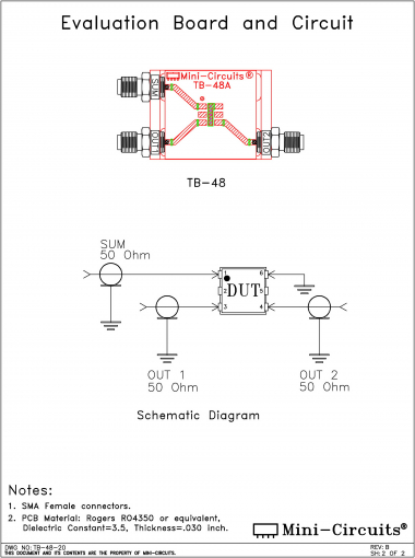 TB-48+ | Mini Circuits | Ответвитель