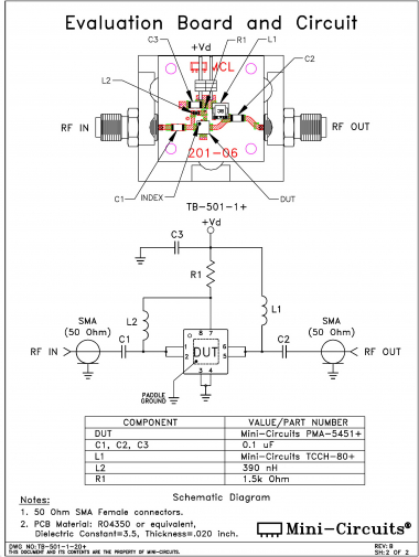 TB-501-1+ | Mini Circuits | Ответвитель
