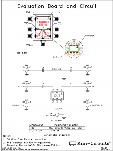 TB-530+ | Mini Circuits | Ответвитель