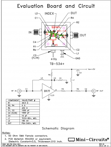 TB-534+ | Mini Circuits | Ответвитель
