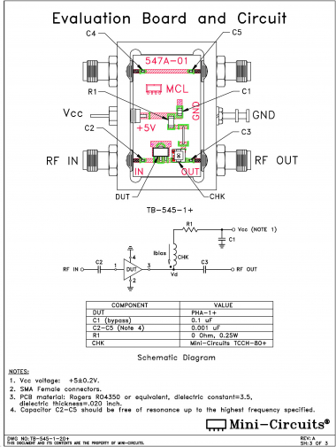 TB-545-1+ | Mini Circuits | Ответвитель