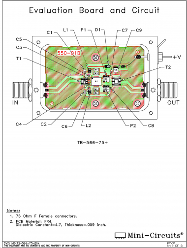 TB-566-75+ | Mini Circuits | Ответвитель