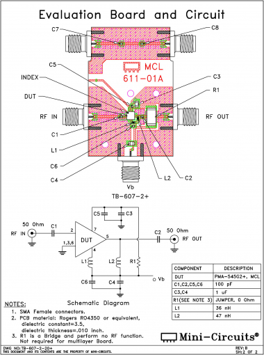 TB-607-2+ | Mini Circuits | Ответвитель