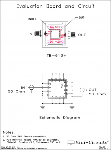 TB-613+ | Mini Circuits | Ответвитель