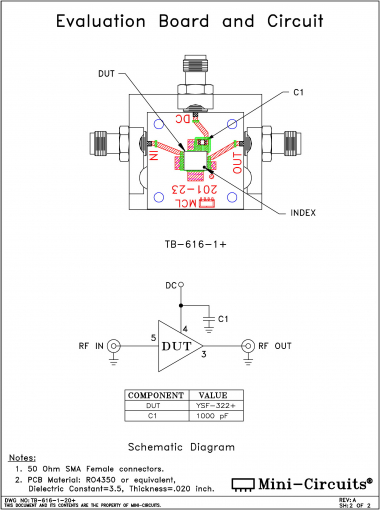 TB-616-1+ | Mini Circuits | Ответвитель