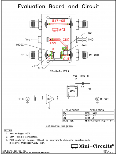 TB-641-122+ | Mini Circuits | Ответвитель