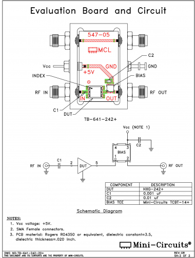 TB-641-242+ | Mini Circuits | Ответвитель