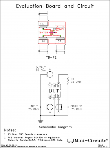 TB-72 | Mini Circuits | Ответвитель