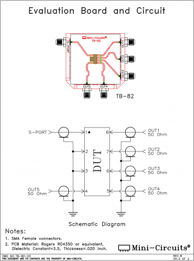 TB-82 | Mini Circuits | Ответвитель