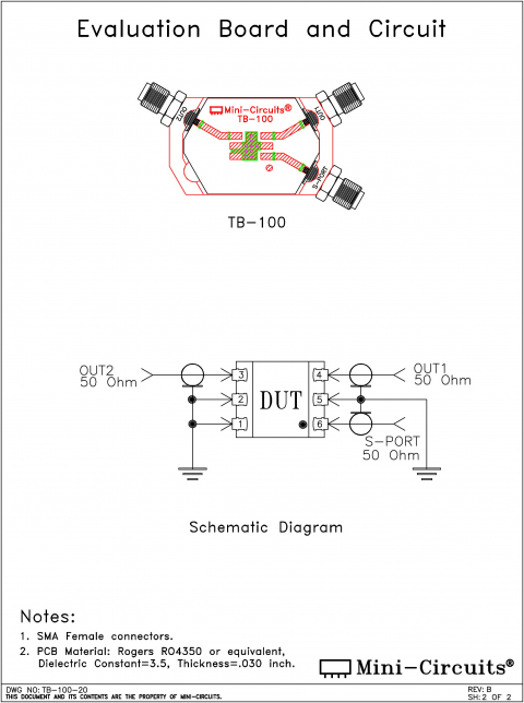 TB-104 | Mini Circuits | Ответвитель