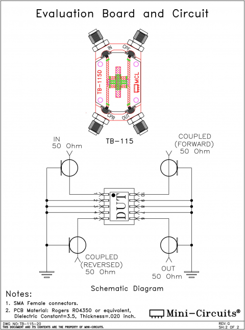 TB-116 | Mini Circuits | Ответвитель