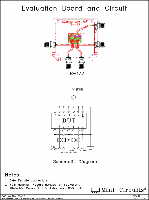 TB-133 | Mini Circuits | Ответвитель