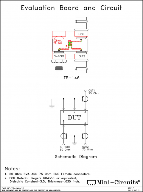 TB-146 | Mini Circuits | Ответвитель