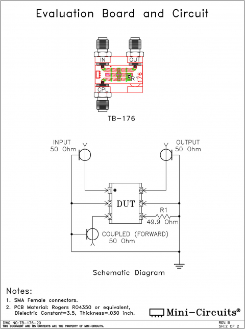 TB-17NC | Mini Circuits | Ответвитель