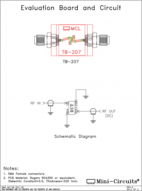 TB-207 | Mini Circuits | Ответвитель