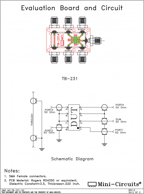 TB-231 | Mini Circuits | Ответвитель