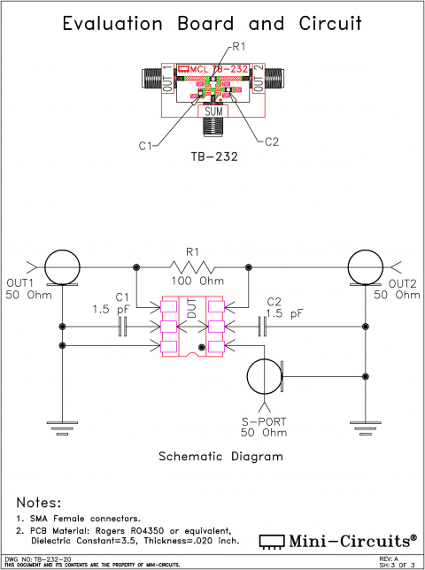 TB-232 | Mini Circuits | Ответвитель