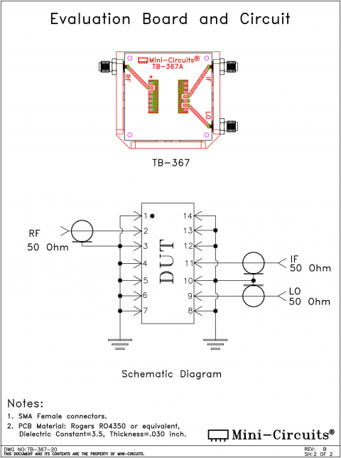 TB-367+ | Mini Circuits | Ответвитель