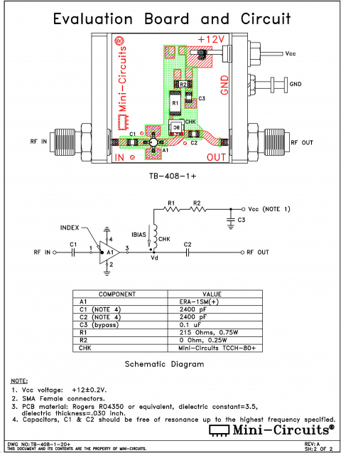 TB-408-2+ | Mini Circuits | Ответвитель