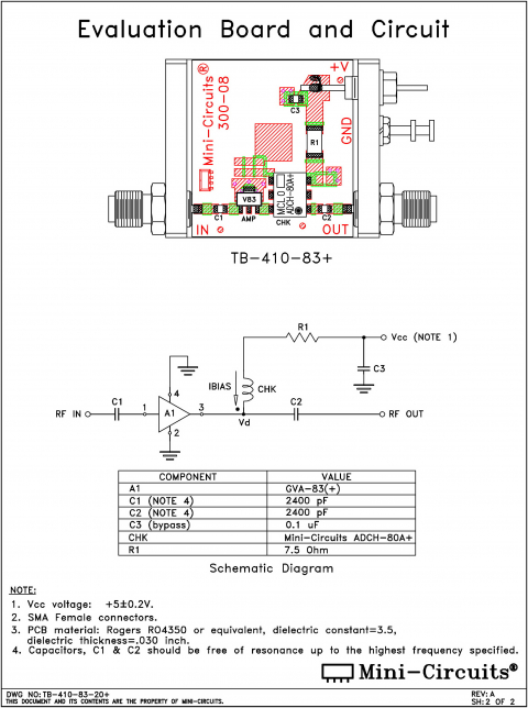 TB-410-83+ | Mini Circuits | Ответвитель