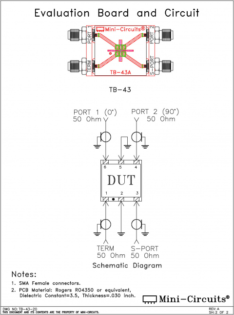 TB-43 | Mini Circuits | Ответвитель