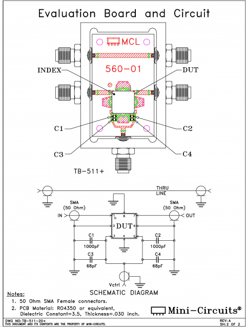 TB-516+ | Mini Circuits | Ответвитель