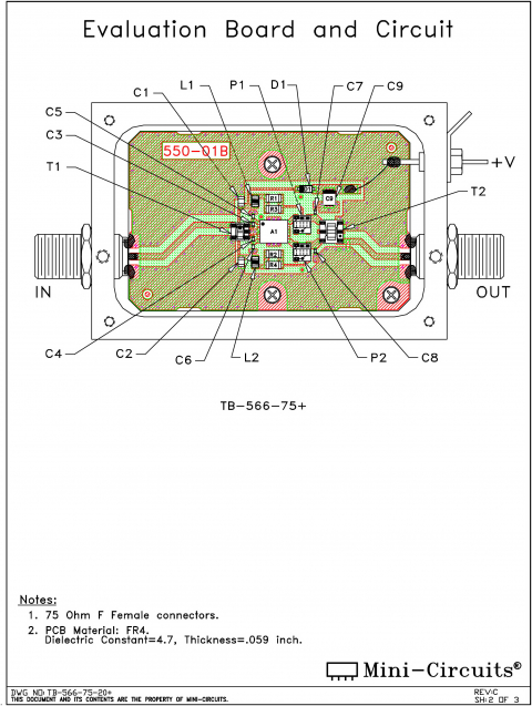 TB-566-75+ | Mini Circuits | Ответвитель
