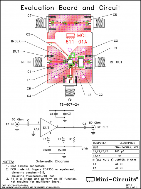 TB-607-2+ | Mini Circuits | Ответвитель