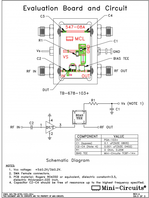 TB-678-105+ | Mini Circuits | Ответвитель